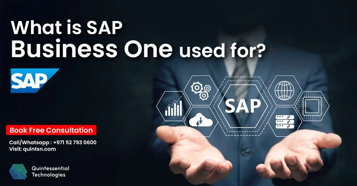 What is SAP Business One used for?