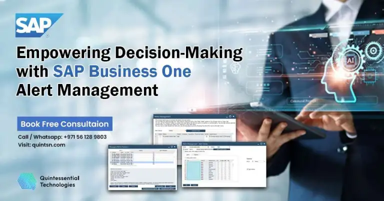 Empowering Decision-Making with SAP Business One Alert Management